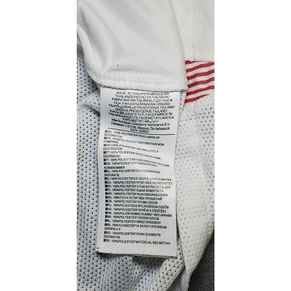 Nike USA Soccer 2013 Sz M Centennial Jersey USMNT United States White #8 C30 - Picture 6 of 10